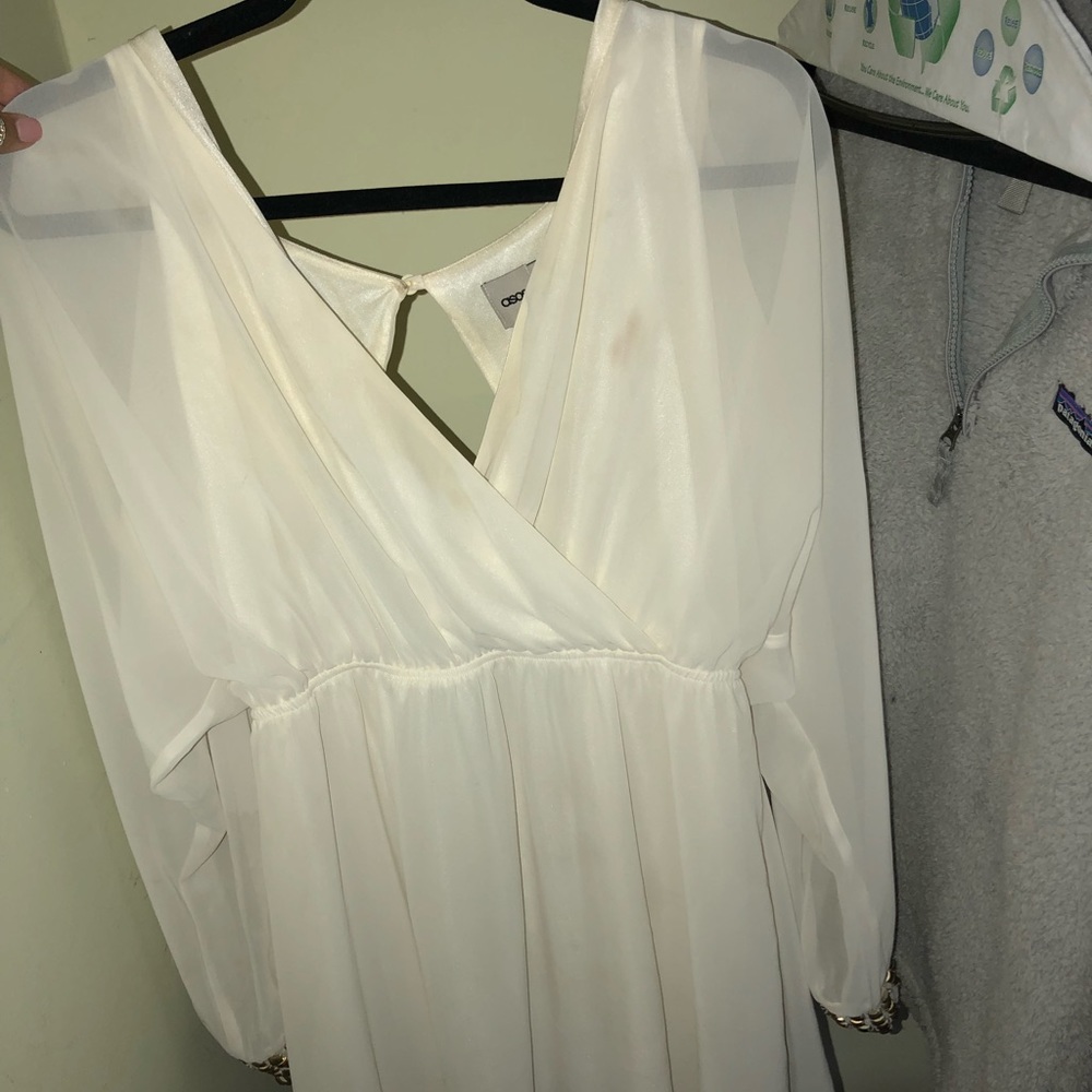 Front wrap dress